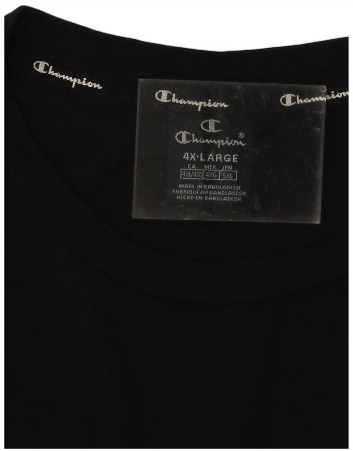 Tricou pentru bărbați Champion Top 4XL Bleumarin