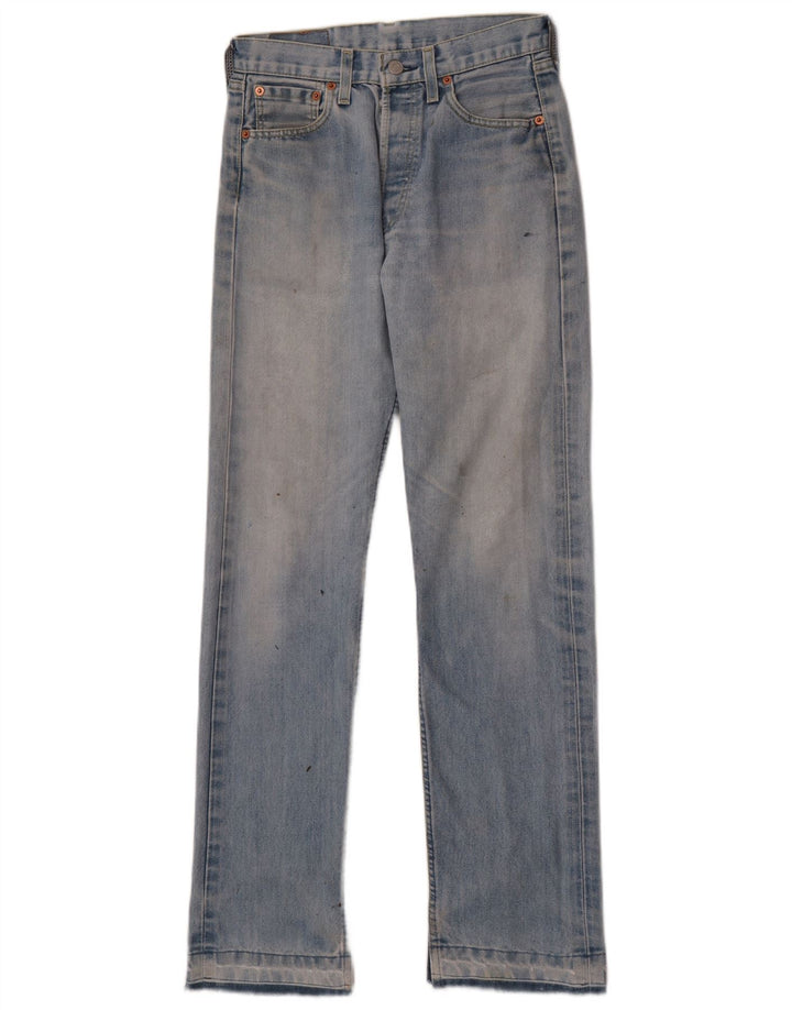 Blugi drepti 501 pentru femei Levi's W29 L31 Bumbac albastru