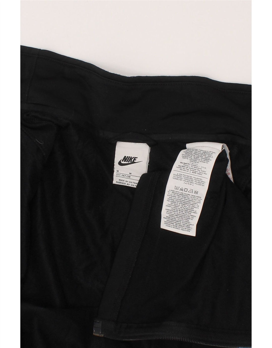 Jachetă de trening pentru băieți Nike 10-11 ani Poliester negru mediu