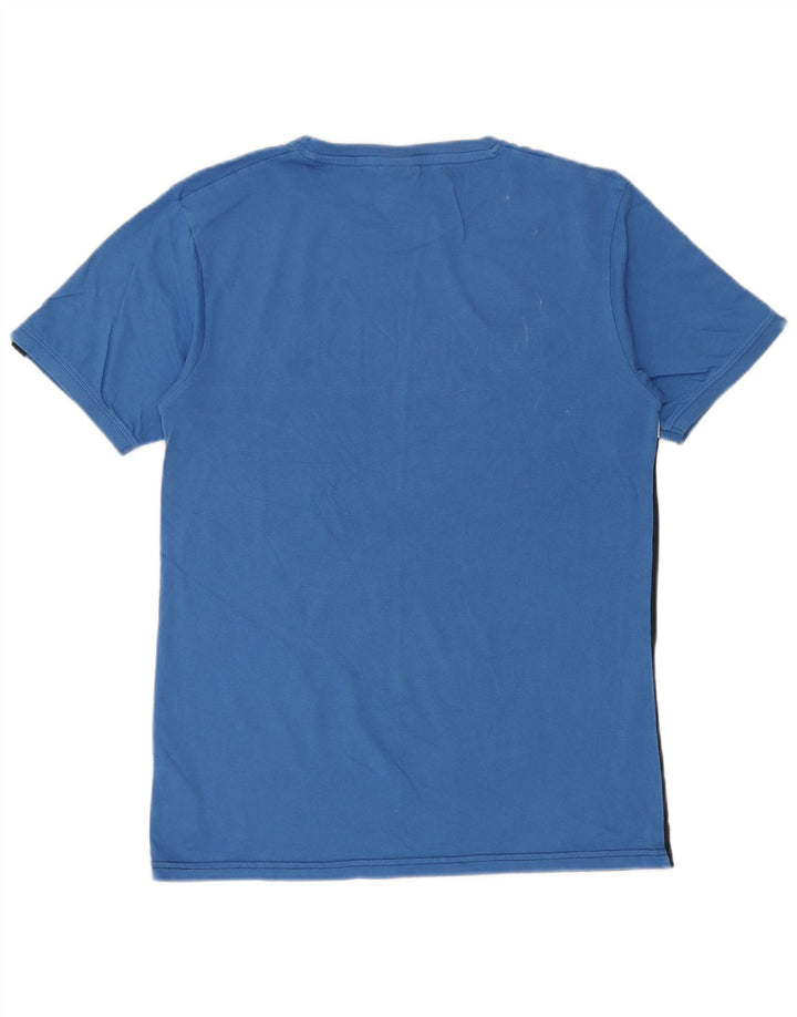 Tricou pentru bărbați Ellesse Top Mediu Bleumarin Bumbac Colorblock