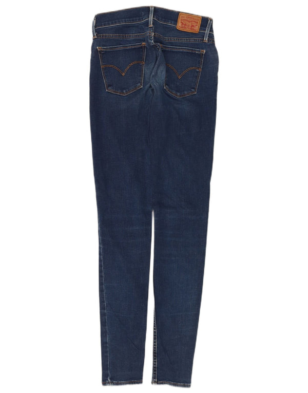 Blugi Levi's 710 Super Skinny pentru femei W25 L30 Bumbac albastru