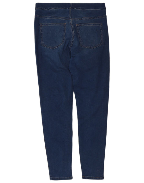 Blugi jegging pentru femei Marks & Spencer UK 12 Medium W30 L27 Bleumarin Bumbac