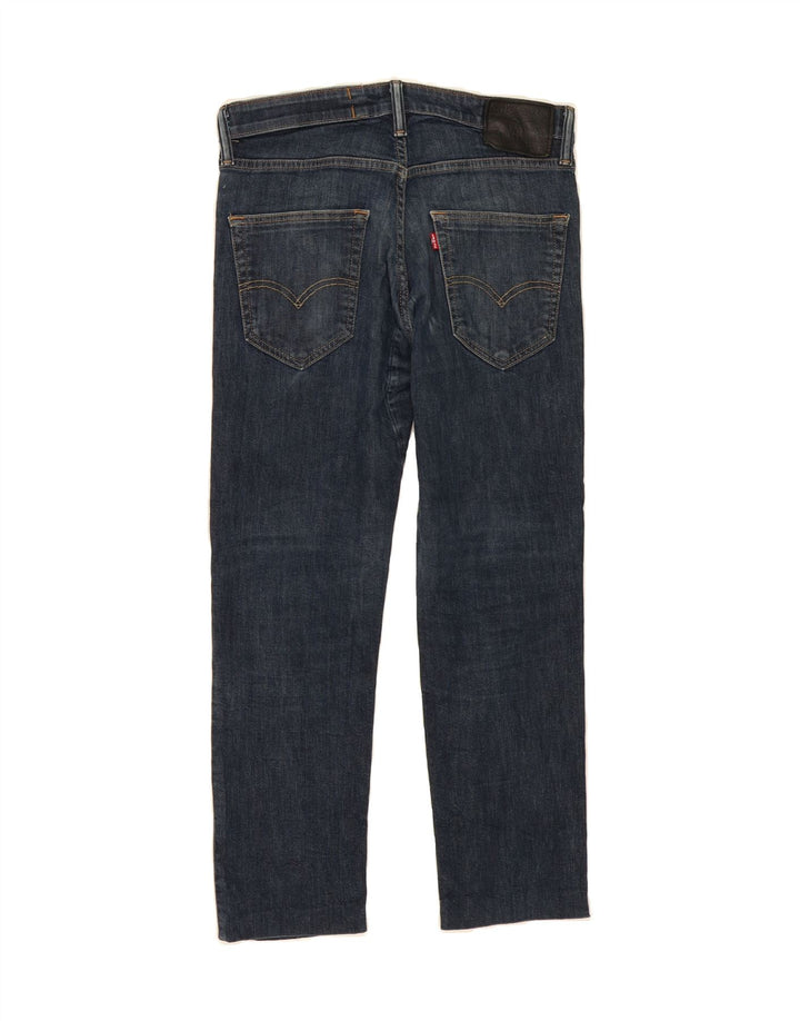 LEVI'S Mens 511 Cropped Slim Jeans W32 L25 Navy Blue Cotton Vintage Levi's and Second-Hand Levi's from Messina Hembry 
