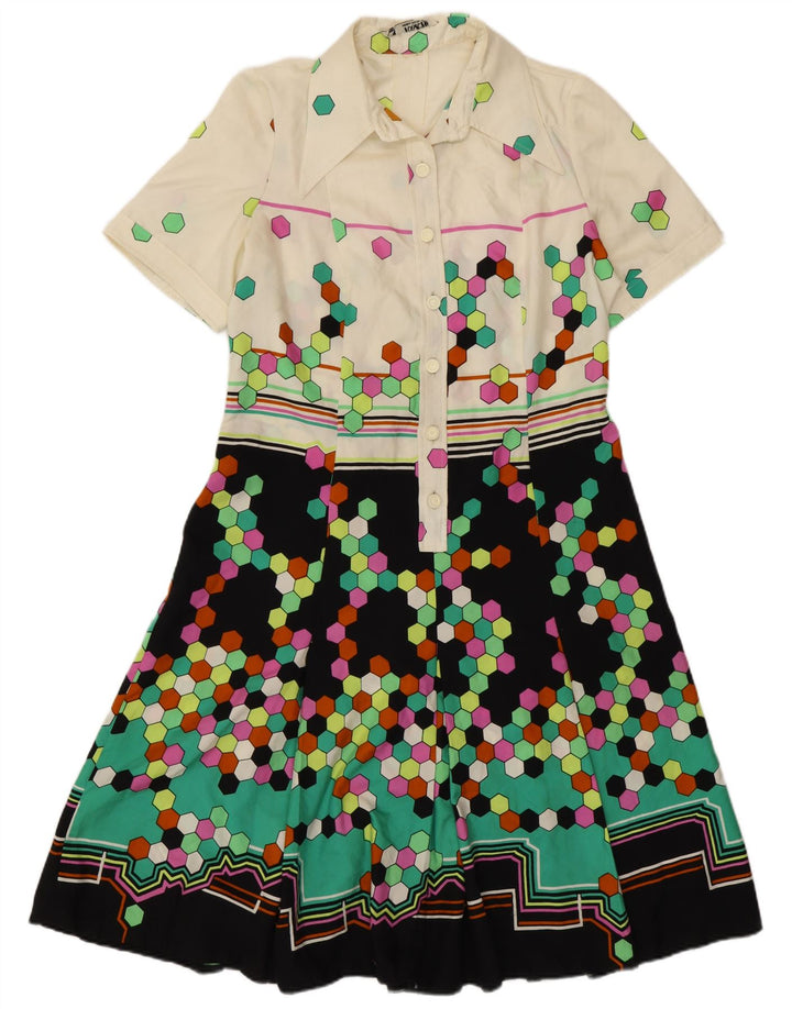 Rochie Roslein pentru femei în linie A UK 12 Medium Multicolor Geometric