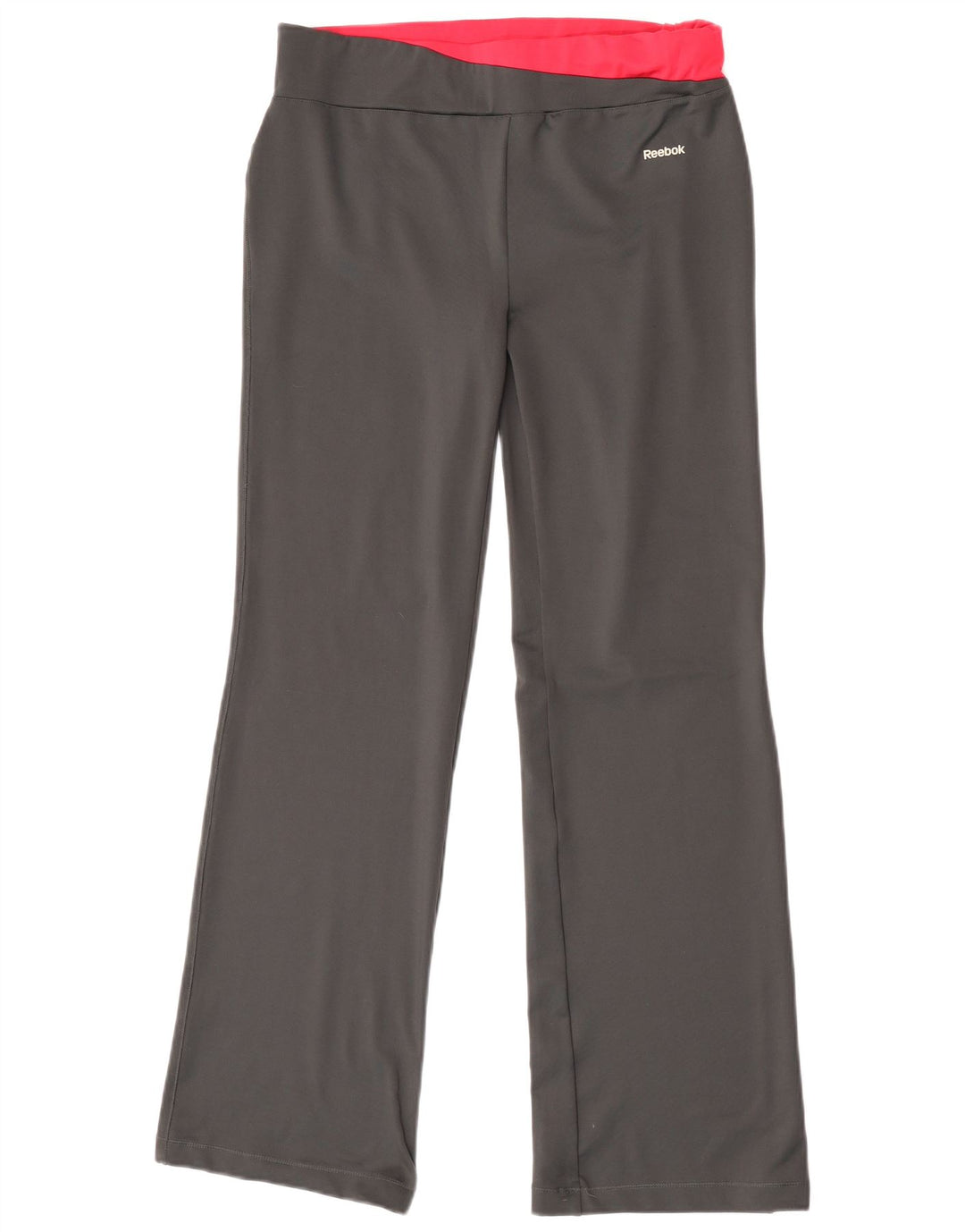 Pantaloni de trening Reebok pentru femei UK 14, mare, gri, poliester