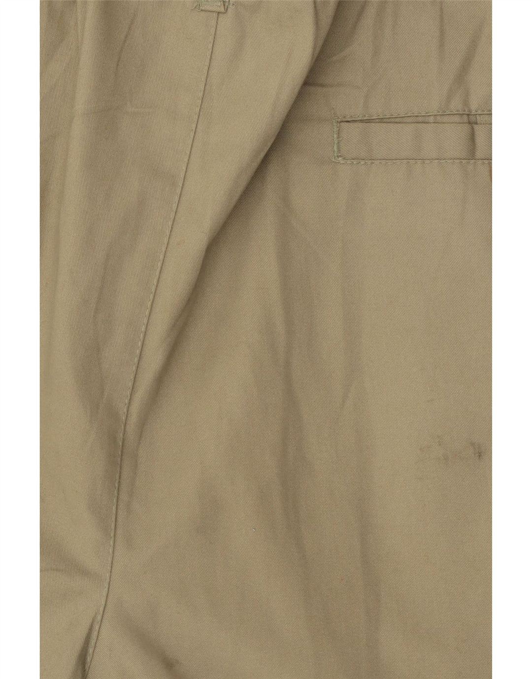 Pantaloni scurti chino vintage pentru femei IT 46 Large W32 Kaki Poliester