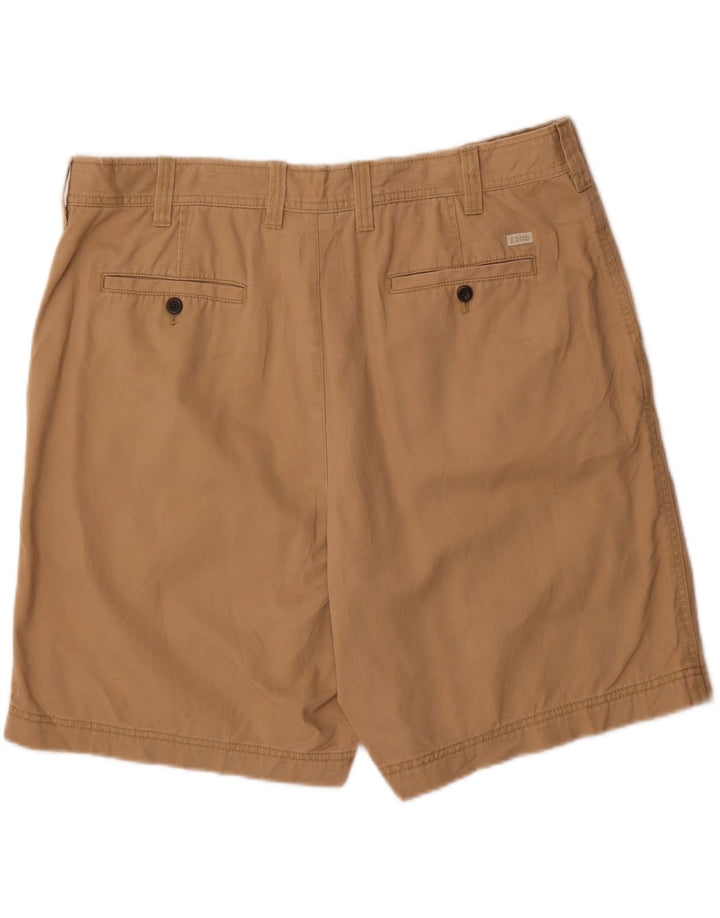 IZOD Mens Chino Shorts W40 XL Brown Cotton Vintage Izod and Second-Hand Izod from Messina Hembry 