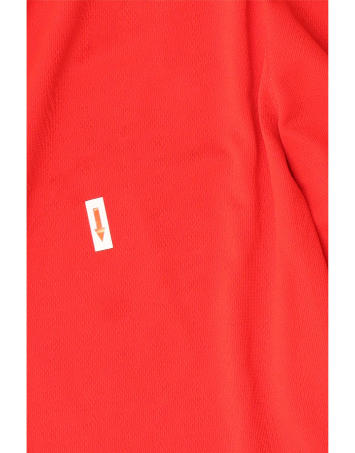 Pantaloni scurți sport Nike Dri Fit pentru bărbați, mari, roșii, din poliester