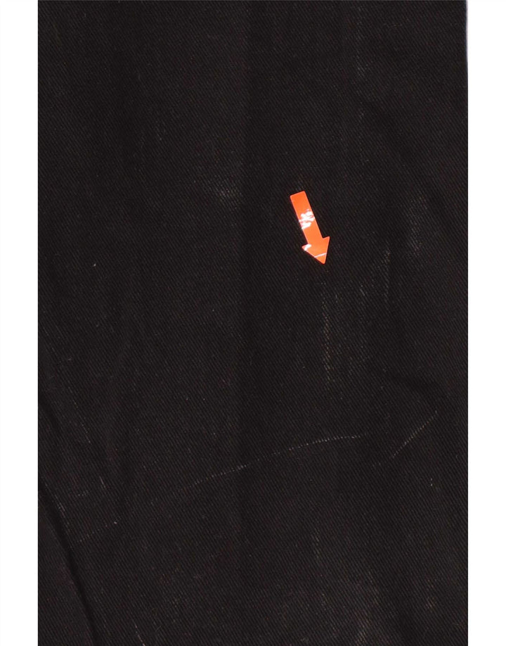 Blugi drepte pentru bărbați Wrangler Texas W40 L30 bumbac negru