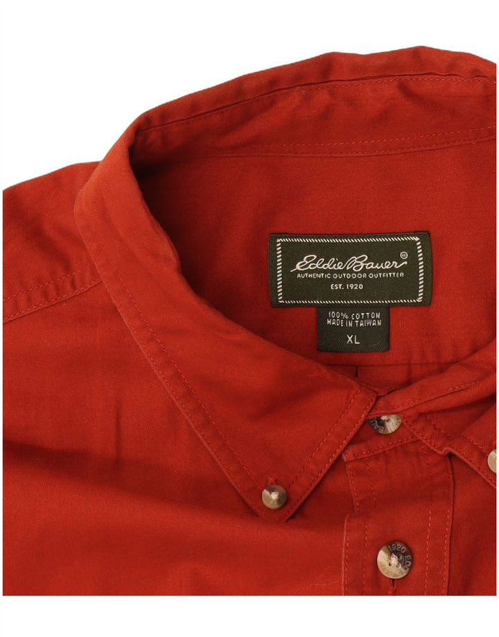 Cămașă pentru bărbați Eddie Bauer XL maro bumbac