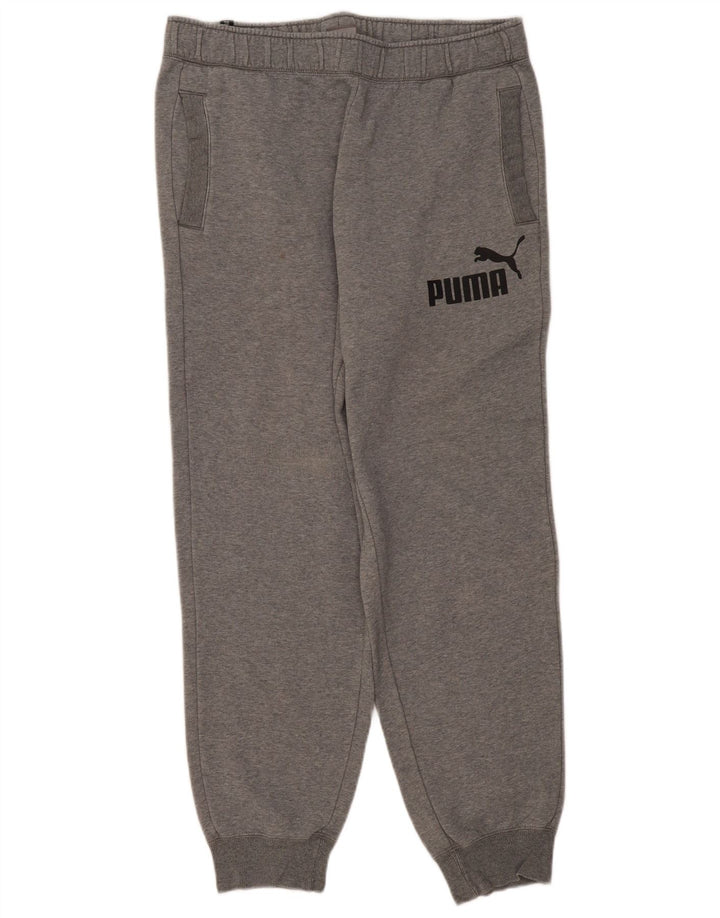 Pantaloni de trening cu grafică Puma pentru bărbați Pantaloni de jogging XL gri