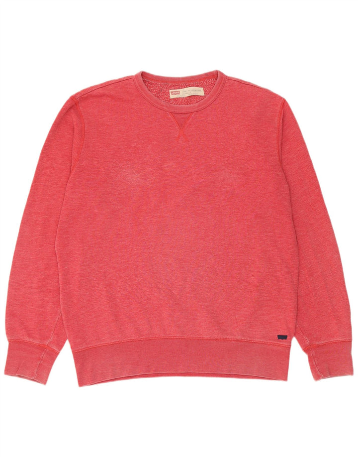 Pulover pentru bărbați Levi's Standard Fit, roșu mare