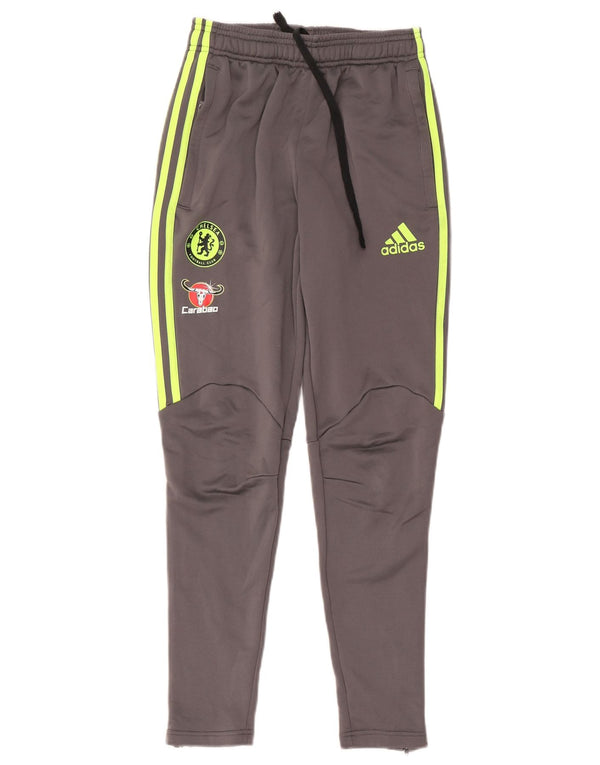 Pantaloni de trening Adidas pentru femei Chelsea FC Graphic XS poliester gri