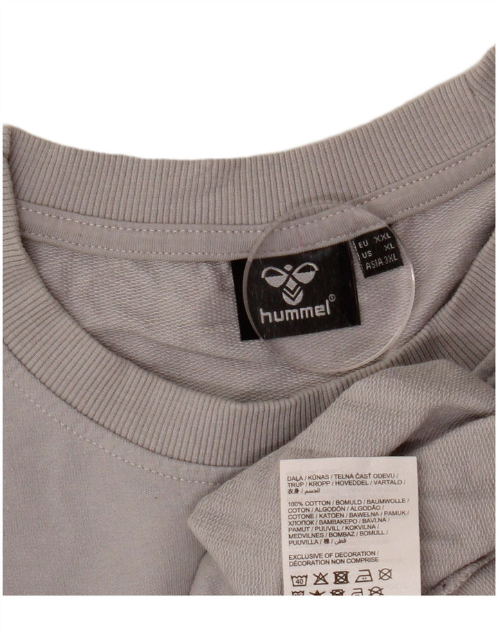 Hanorac pentru bărbați HUMMEL Jumper 2XL bumbac gri