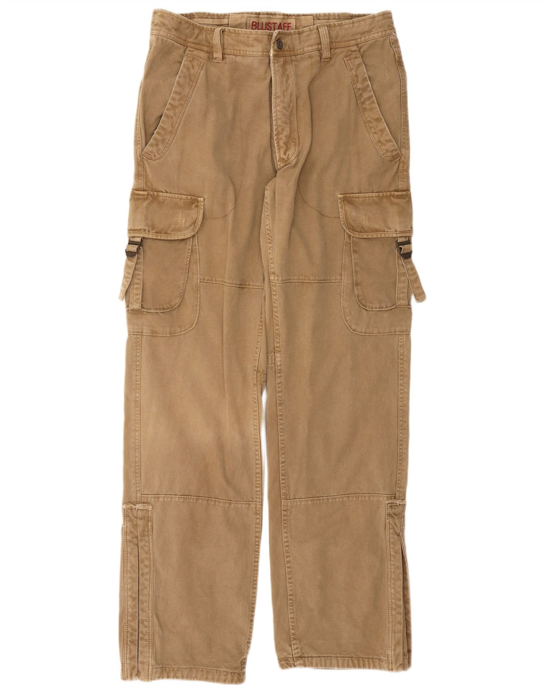 Blustaff Pantaloni Cargo Drepți Bărbați IT 52 XL W38 L34 Bej Bumbac