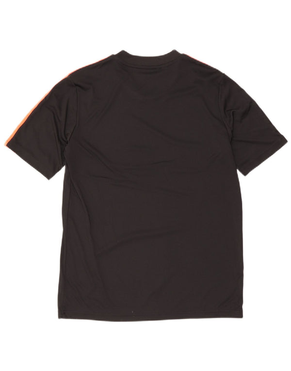 Tricou Adidas Aeroready pentru băieți Top 15-16 ani Poliester negru color bloc