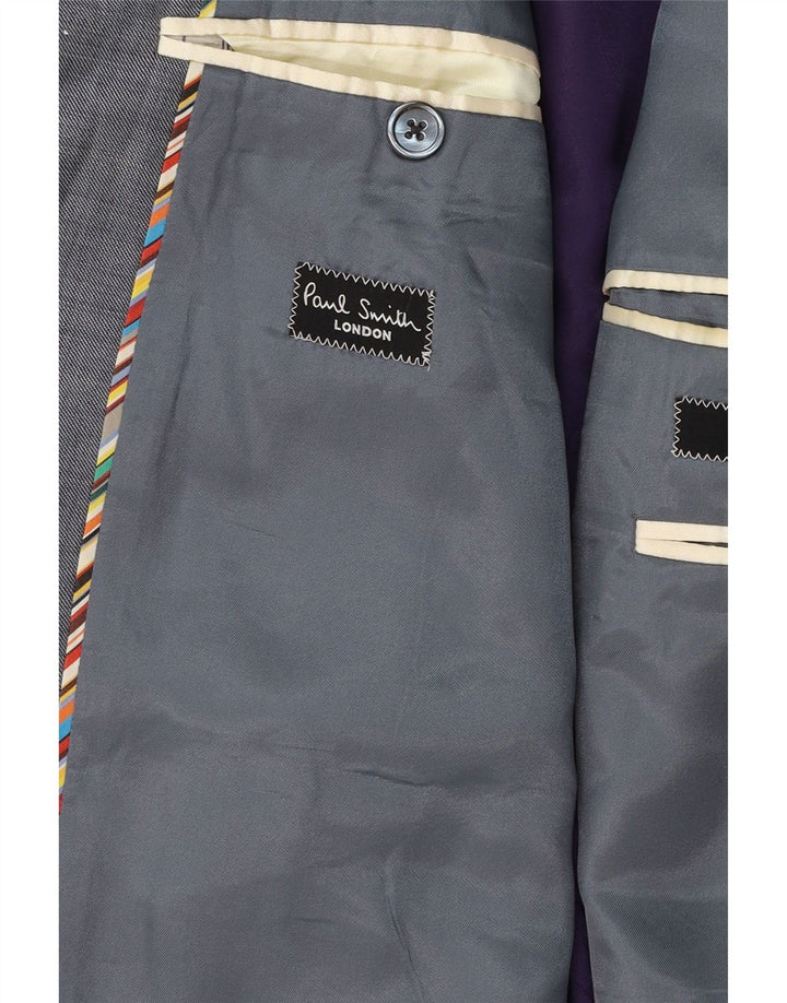 Sacou Paul Smith pentru bărbați cu 1 buton, UK 38, gri mediu
