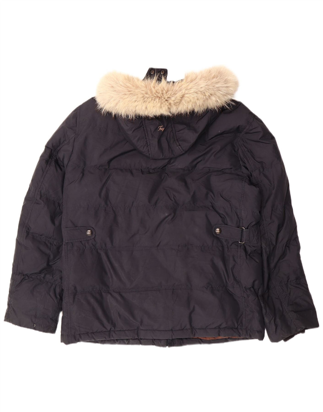 Jachetă căptușită cu glugă pentru bărbați FAY UK 40 Poliester mare bleumarin