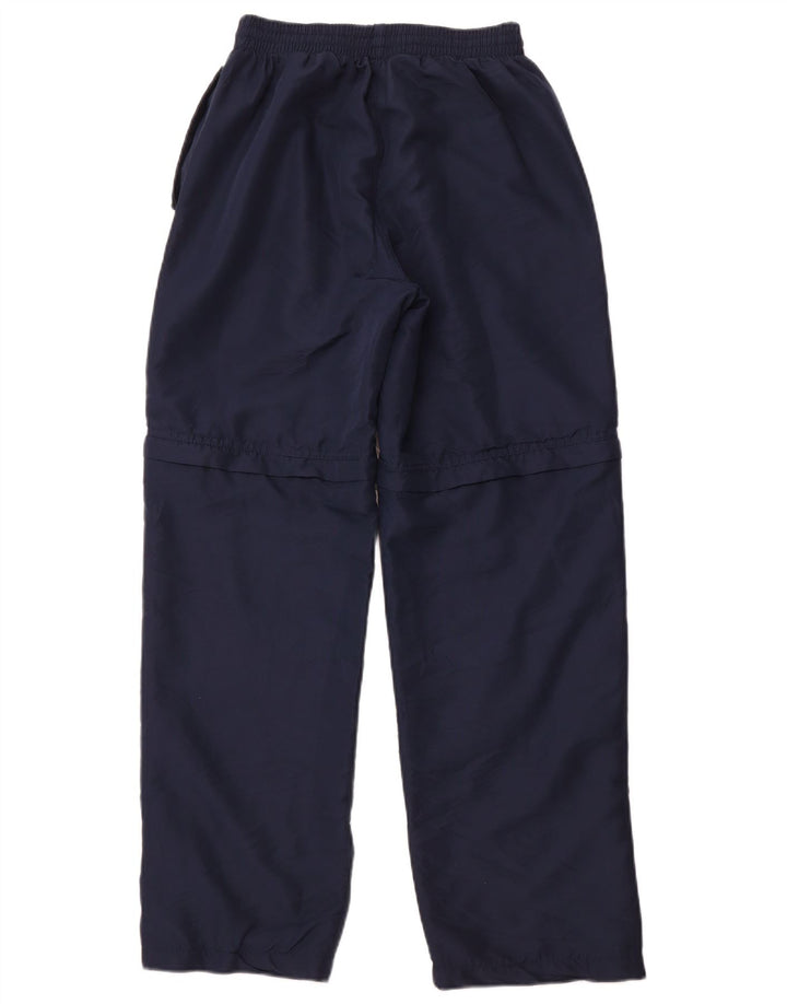 Pantaloni de trening ASICS pentru femei UK 14, mari, bleumarin, poliester