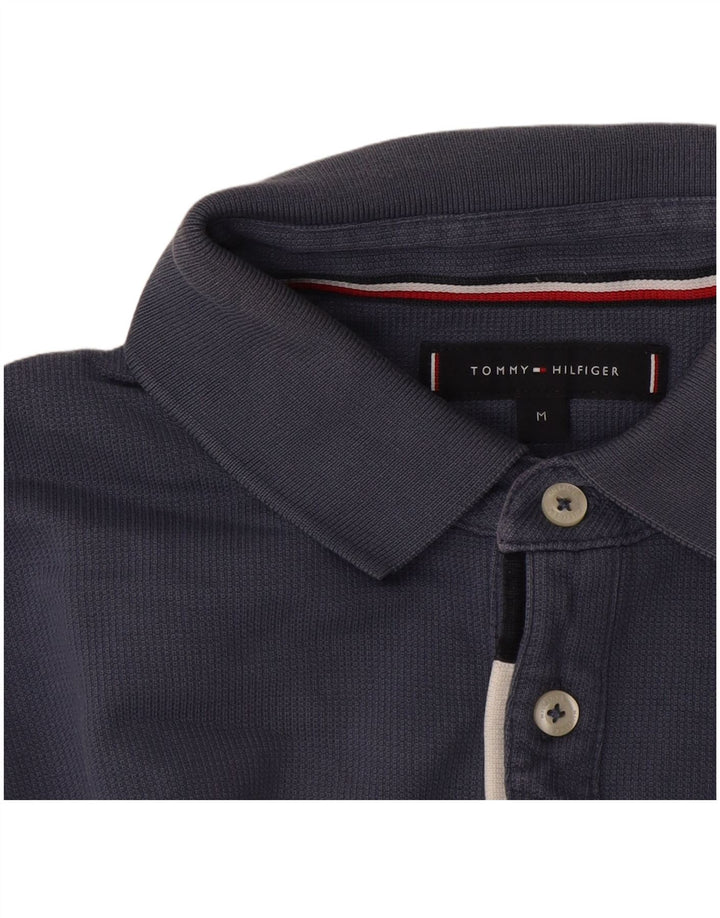 Tricou polo Tommy Hilfiger pentru bărbați, albastru mediu