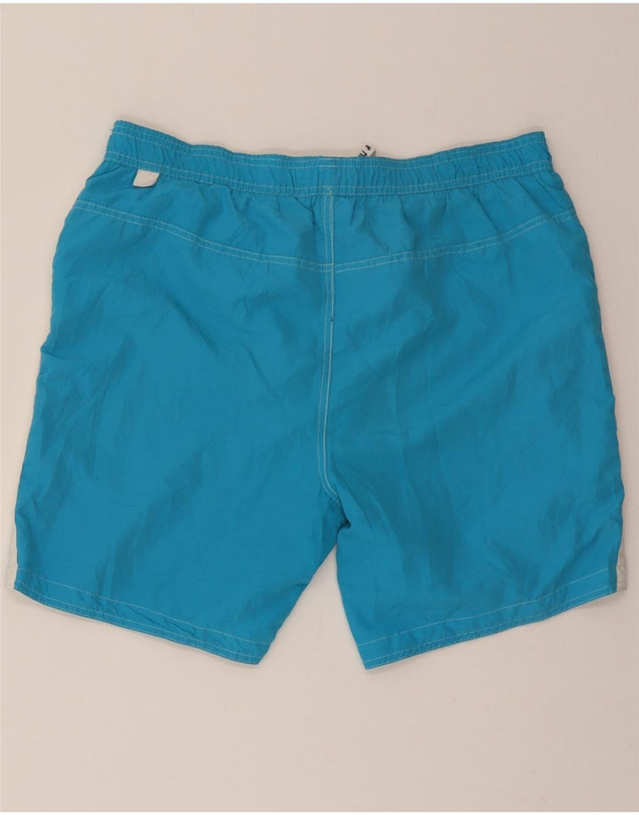 DIADORA Mens Graphic Swimming Shorts 2XL  Blue Polyester Vintage Diadora and Second-Hand Diadora from Messina Hembry 