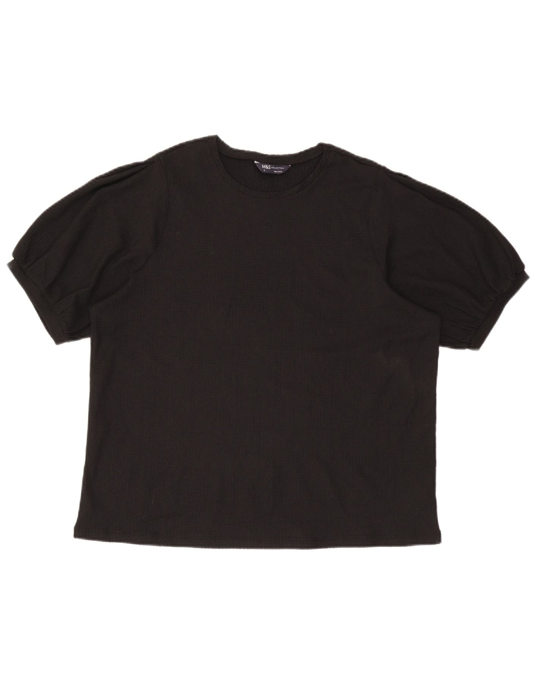 Bluză pentru femei Marks & Spencer, UK 18 XL, poliester negru
