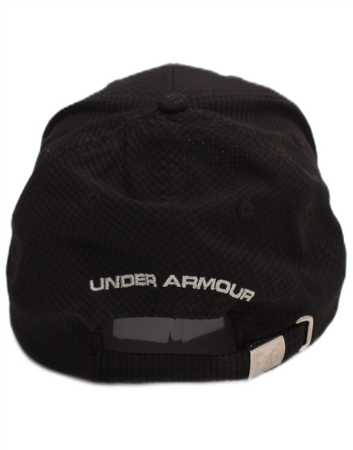Șapcă de baseball grafică Under Armour pentru bărbați, medie/mare, poliester negru
