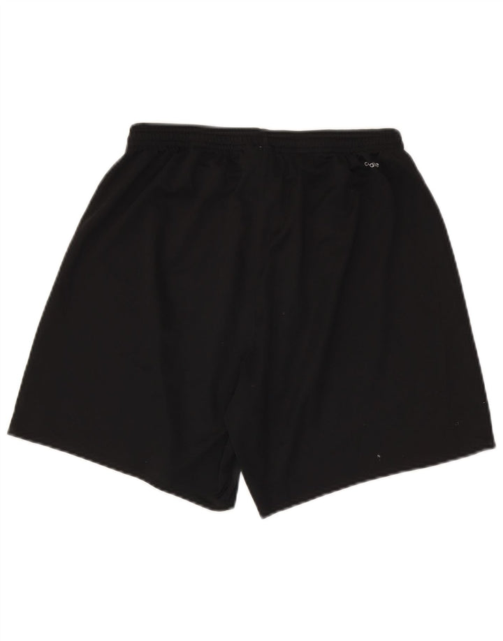 Pantaloni scurți sport pentru bărbați Adidas Climalite, poliester mediu negru