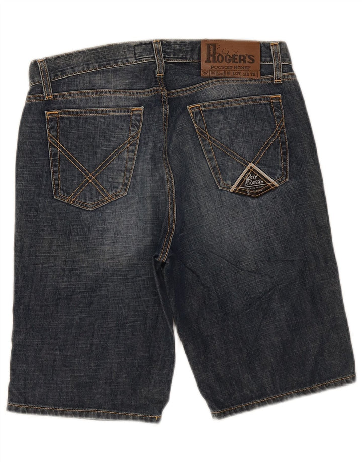 Pantaloni scurți de blugi Roy Rogers pentru femei IT 44 Medium W30 Bumbac albastru