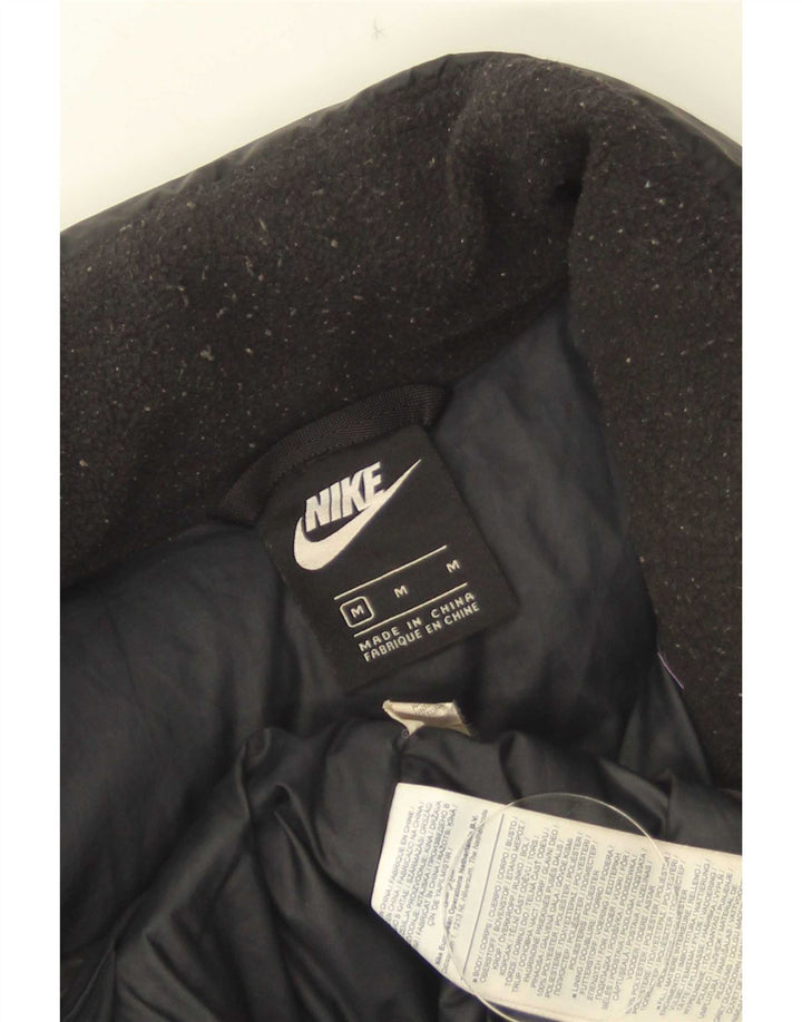 Gilet căptușit pentru bărbați Nike UK 38 Medium Black Poliester