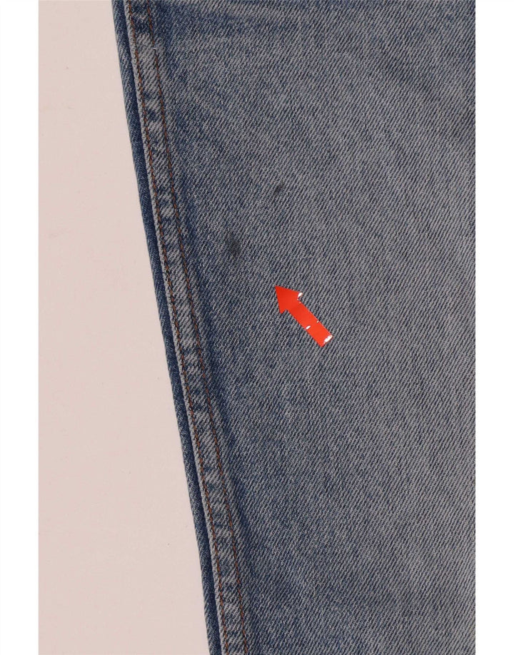 Blugi drepti pentru bărbați Wrangler W30 L28 Blue Cotton Classic