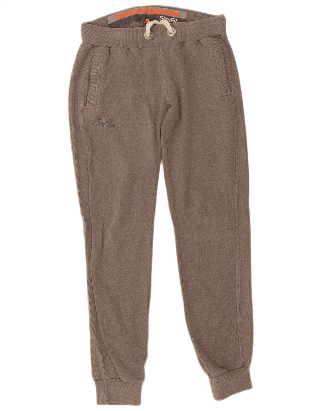 Pantaloni de trening pentru femei Superdry Pantaloni de jogging UK 14 Medium Grey Flecked