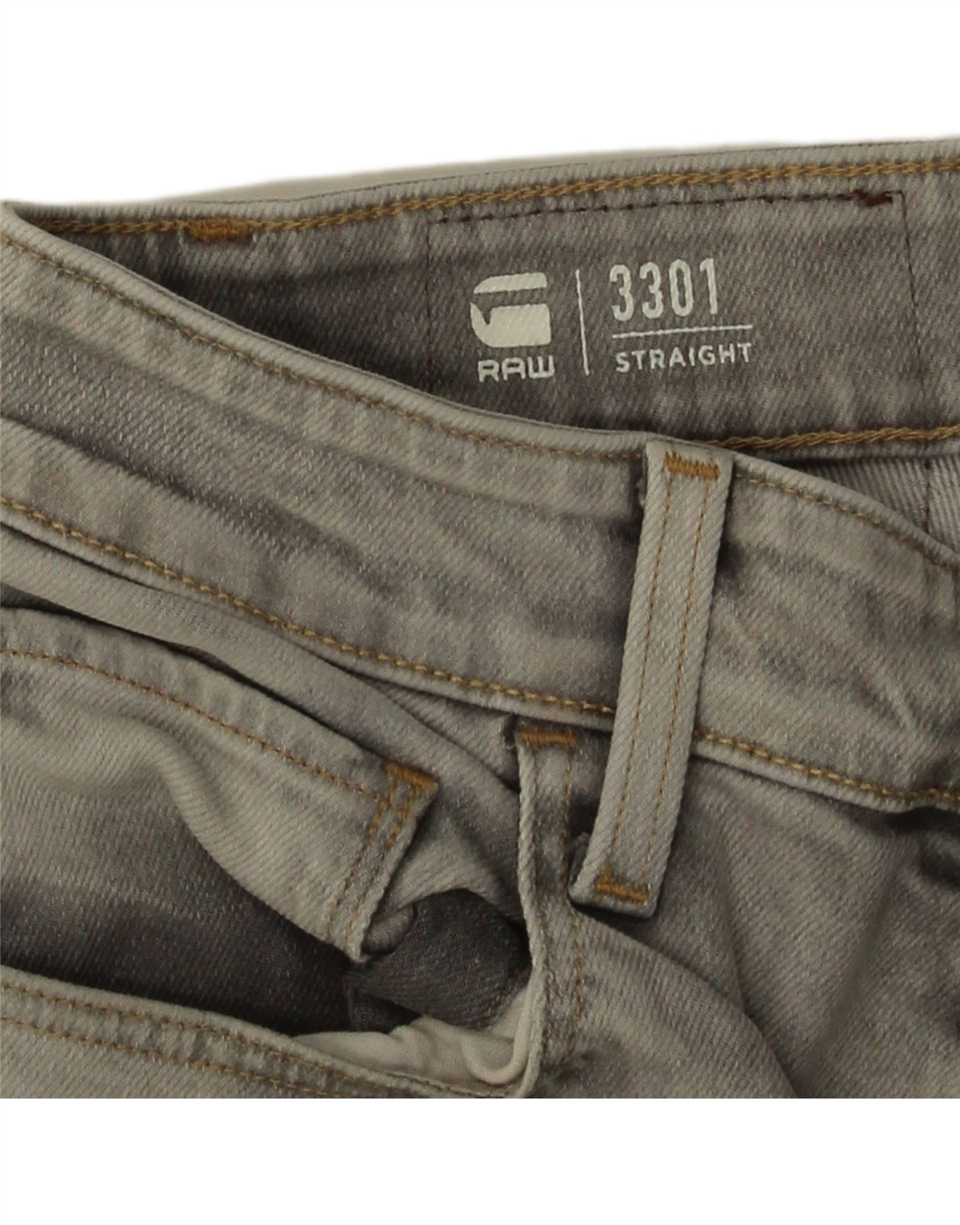 Pantaloni scurți G-Star 3301 Denim W32 Gri mediu