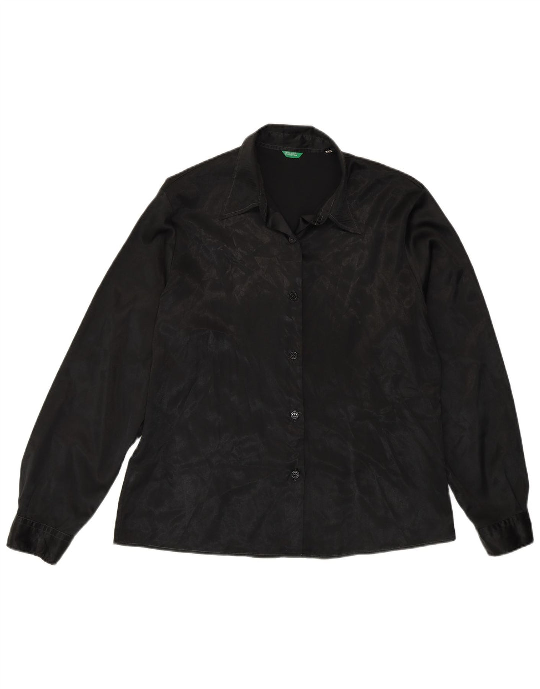 Cămașă Benetton pentru femei IT 48 XL Poliester cu imprimeu animal negru