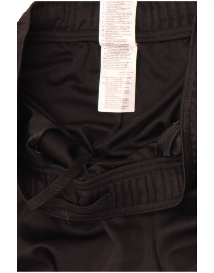 Pantaloni de trening Adidas pentru bărbați, poliester mediu negru