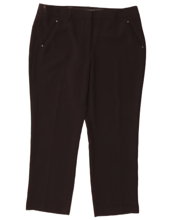 KARL LAGERFELD Pantaloni casual drepti pentru femei W36 L28 Poliester negru