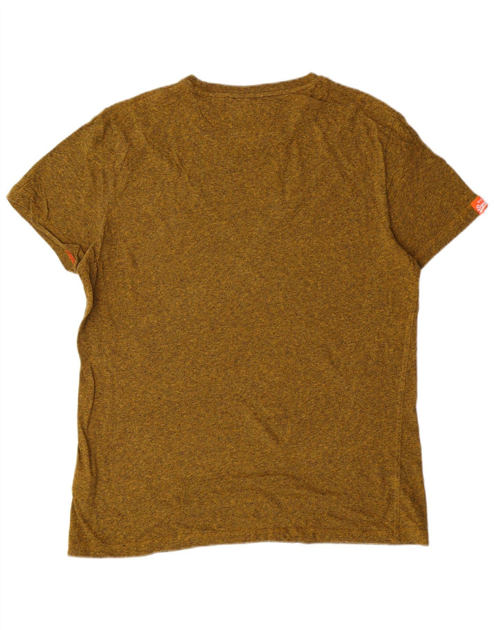 SUPERDRY Tricou pentru femei Top XL Verde bumbac cu pete