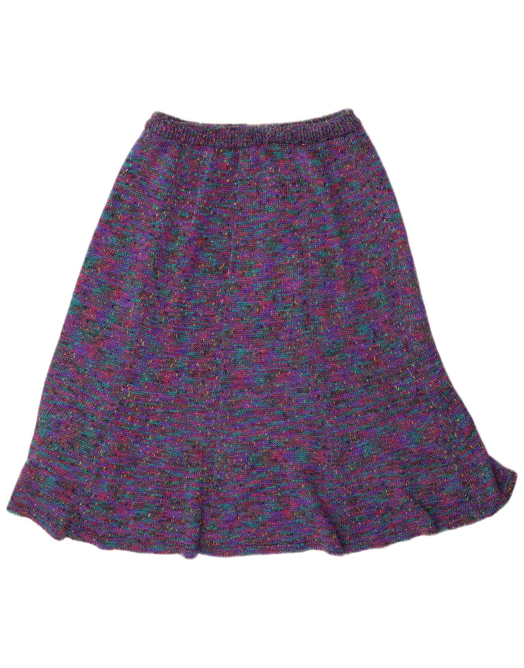 Fustă A-Line pentru femei Vintage Medium W32 Multicolore cu pete