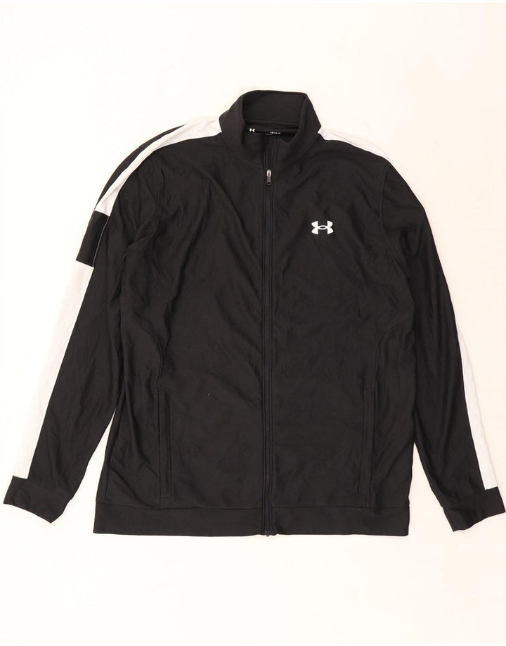 Jachetă de trening pentru bărbați Under Armour, mare, neagră, color block