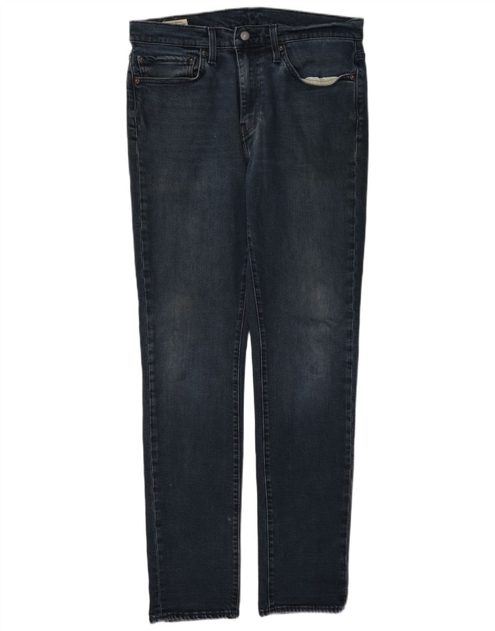 Blugi slim pentru bărbați Levi's W34 L34 bumbac bleumarin