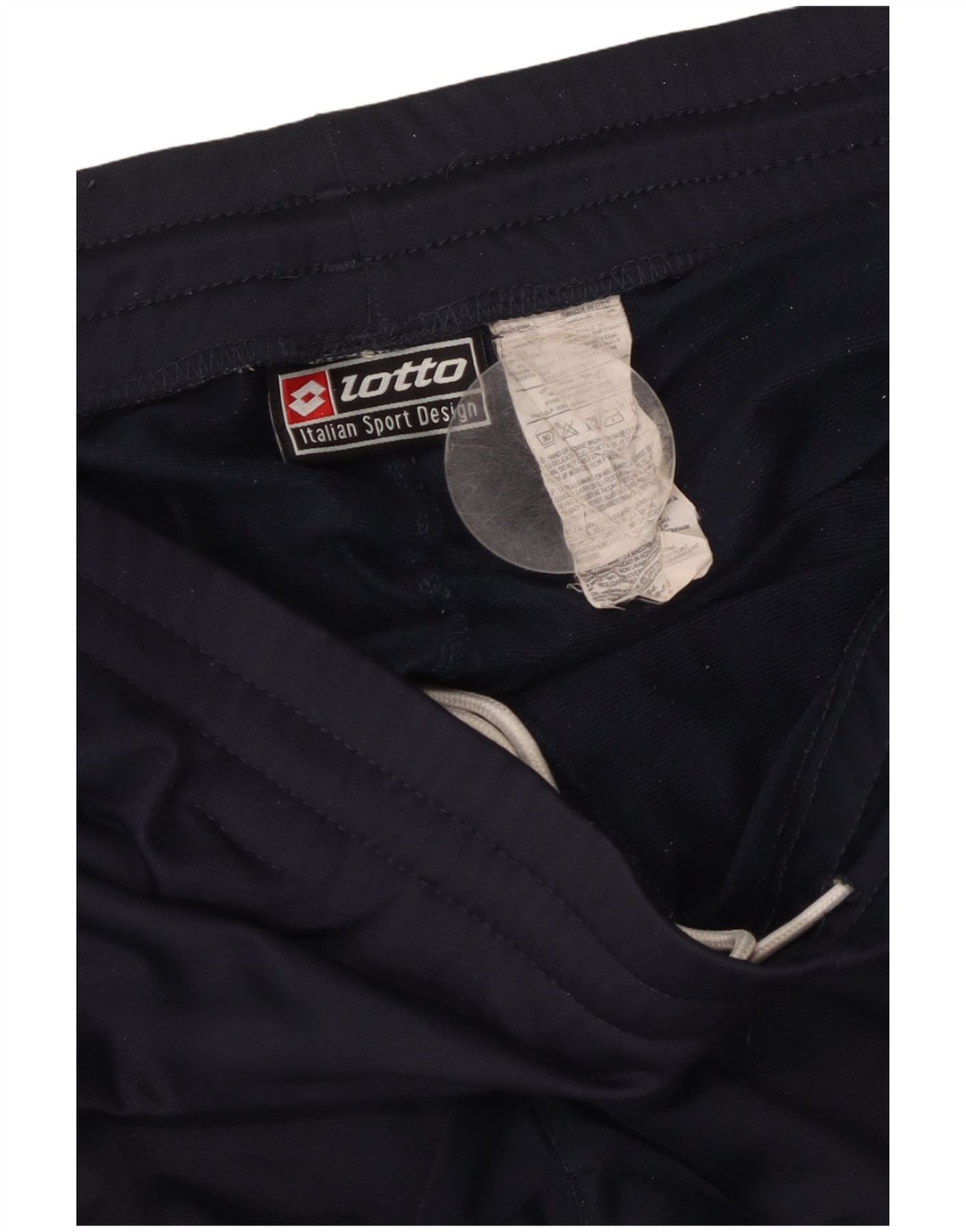 Pantaloni de trening pentru bărbați Lotto Pantaloni de jogging mari Poliester bleumarin