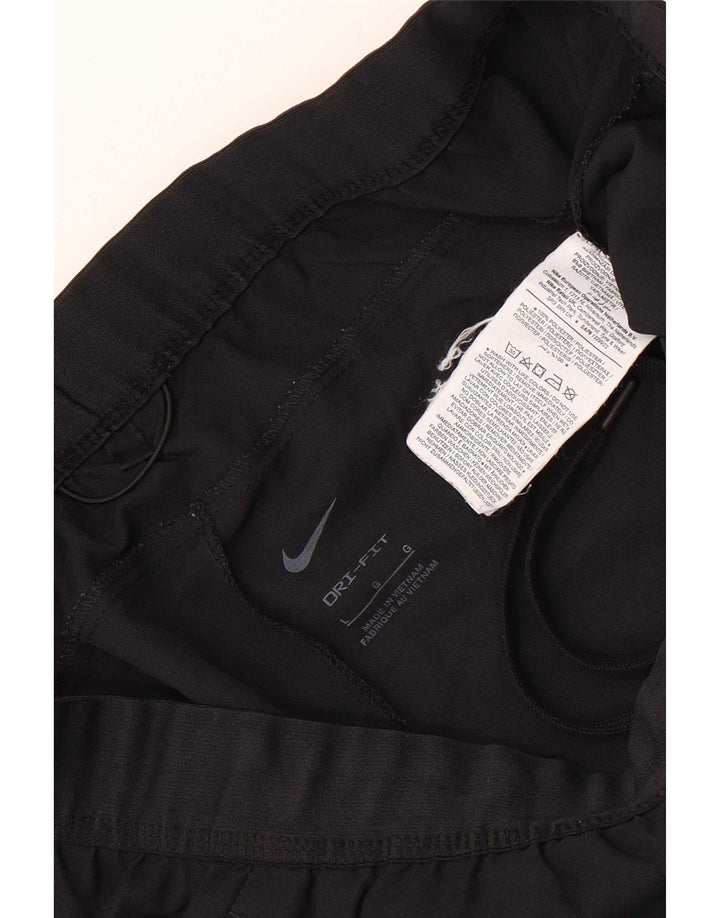 Pantaloni de trening Nike Dri Fit pentru bărbați Pantaloni de jogging, mari, negru, poliester