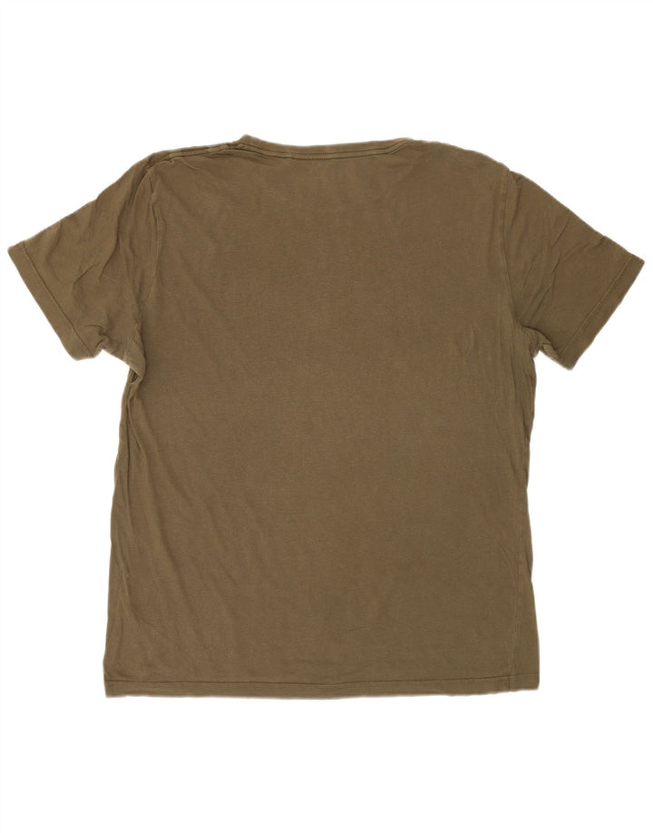 Tricou grafic Puma pentru bărbați Top Large Kaki