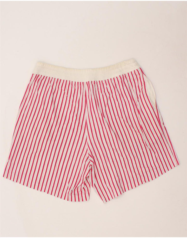VINTAGE Costum de baie pentru bărbați, mare, roz cu dungi