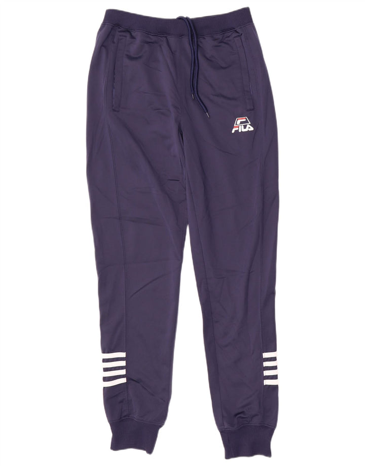 Pantaloni de trening FILA Femei Joggeri UK 10 Mic Bleumarin