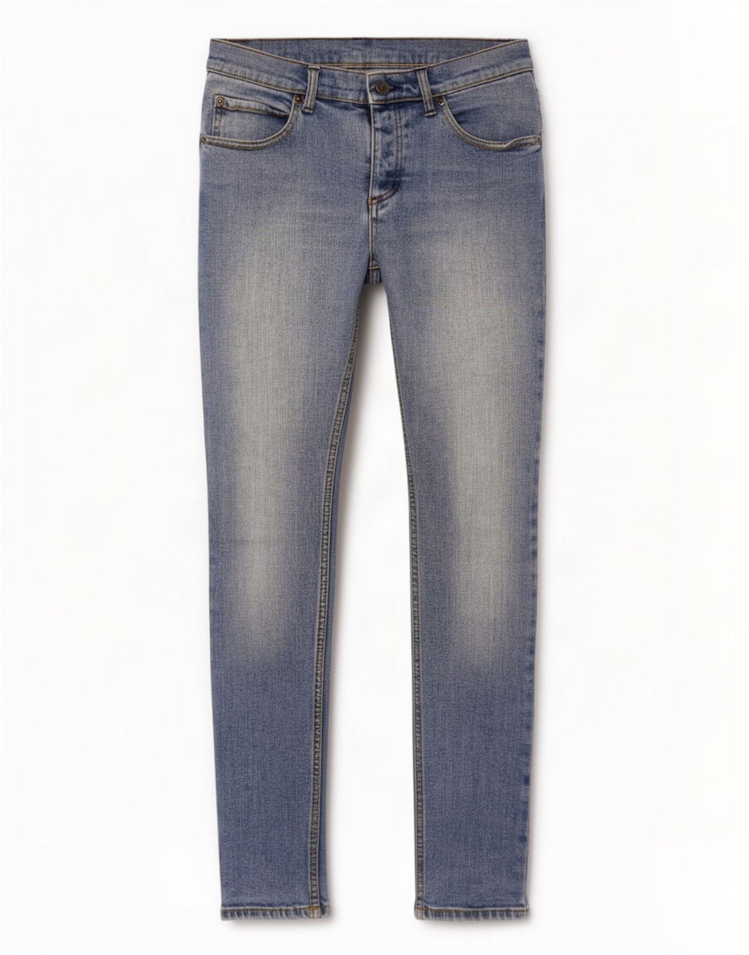 Blugi skinny pentru femei Monday ieftini W29 L32 Albastru