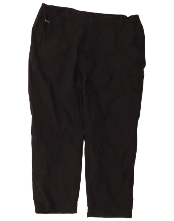 Mountain Warehouse Pantaloni Windbreaker pentru femei UK 18 XL W40 L29 Negru