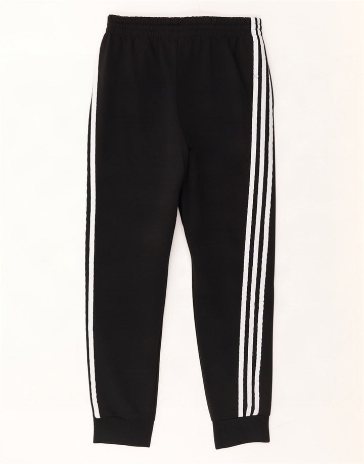 Pantaloni de trening Adidas pentru bărbați Joggeri poliester mediu negru
