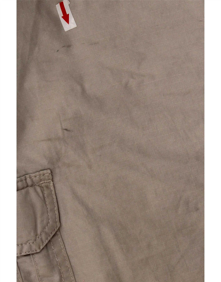 Pantaloni scurți cargo Wrangler pentru bărbați W44 2XL bumbac gri