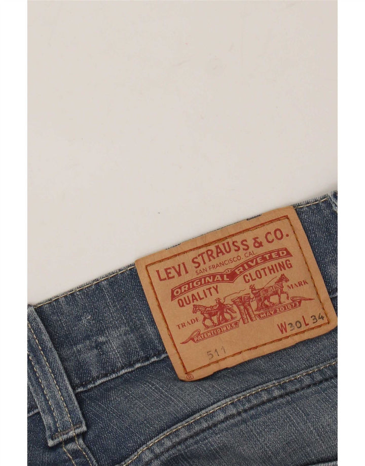 Blugi Levi's 511 Slim W30 L34 Albastru